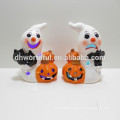 LED halloween ceramic pumpkin decor